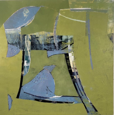 Size: 48’X48” Media: acrylic on panel Year of completion: 2024 Value: $7000